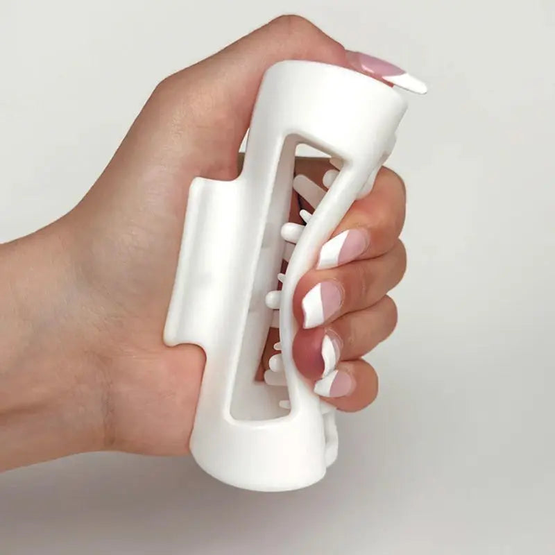 Silicone Flexible Hair Claw Clips, Nonslip Large Bendable Claw Clip | Soft Hair Grip Hairclips for Thin and Thick